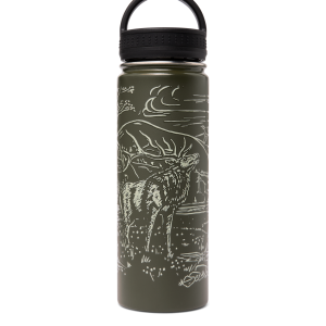 Alternative view of Insulated Water Bottle - Green / Wildlife