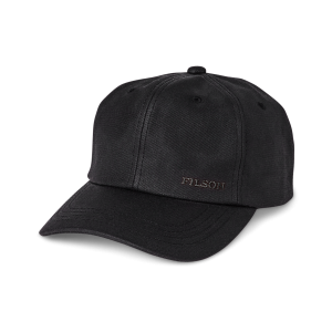 Waxed Low-profile Logger Cap - Black