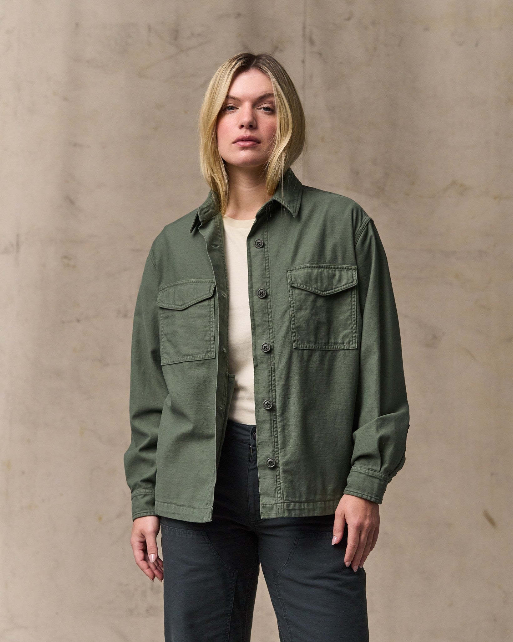 Women's Field Jac-Shirt - Service Green