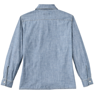 Alternative view of Women's Chambray Shirt - Light Indigo Chambray