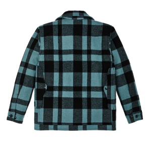 Alternative view of Chris Stapleton Signature Mackinaw Wool Cruiser - Faded Blue / Black Heritage Plaid
