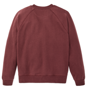 Alternative view of Quarter-zip Terry Sweatshirt - Wine