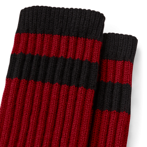Alternative view of 1970s Logger Thermal Socks - Scarlet