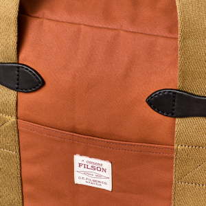Alternative view of Tin Cloth Zipper Tote Bag - Rust