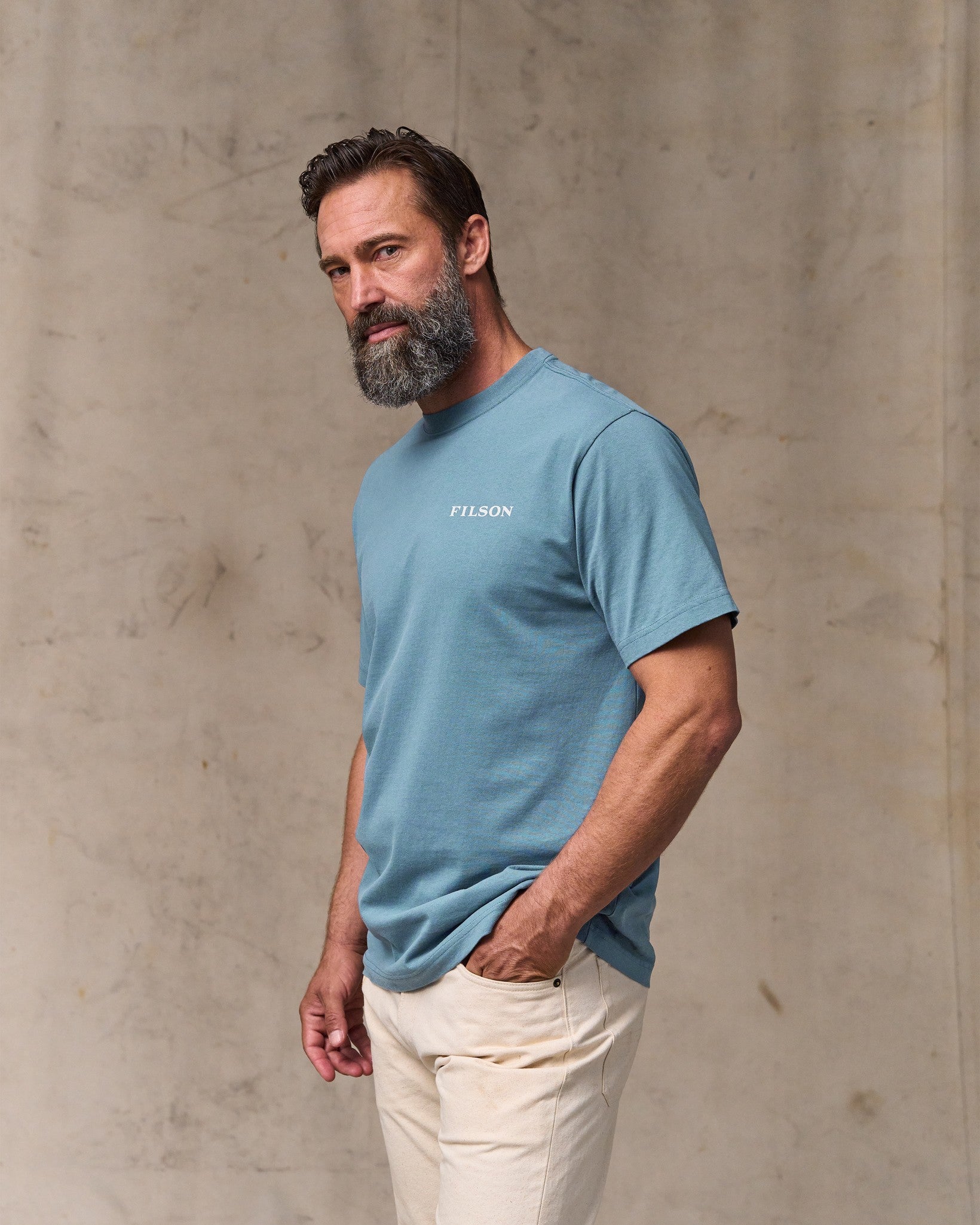Scenic Graphic T-shirt - Bluefin - Image 4