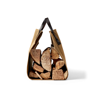 Alternative view of Rugged Twill Log Carrier - Tan