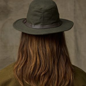 Alternative view of Tin Cloth Packer Hat - Otter Green