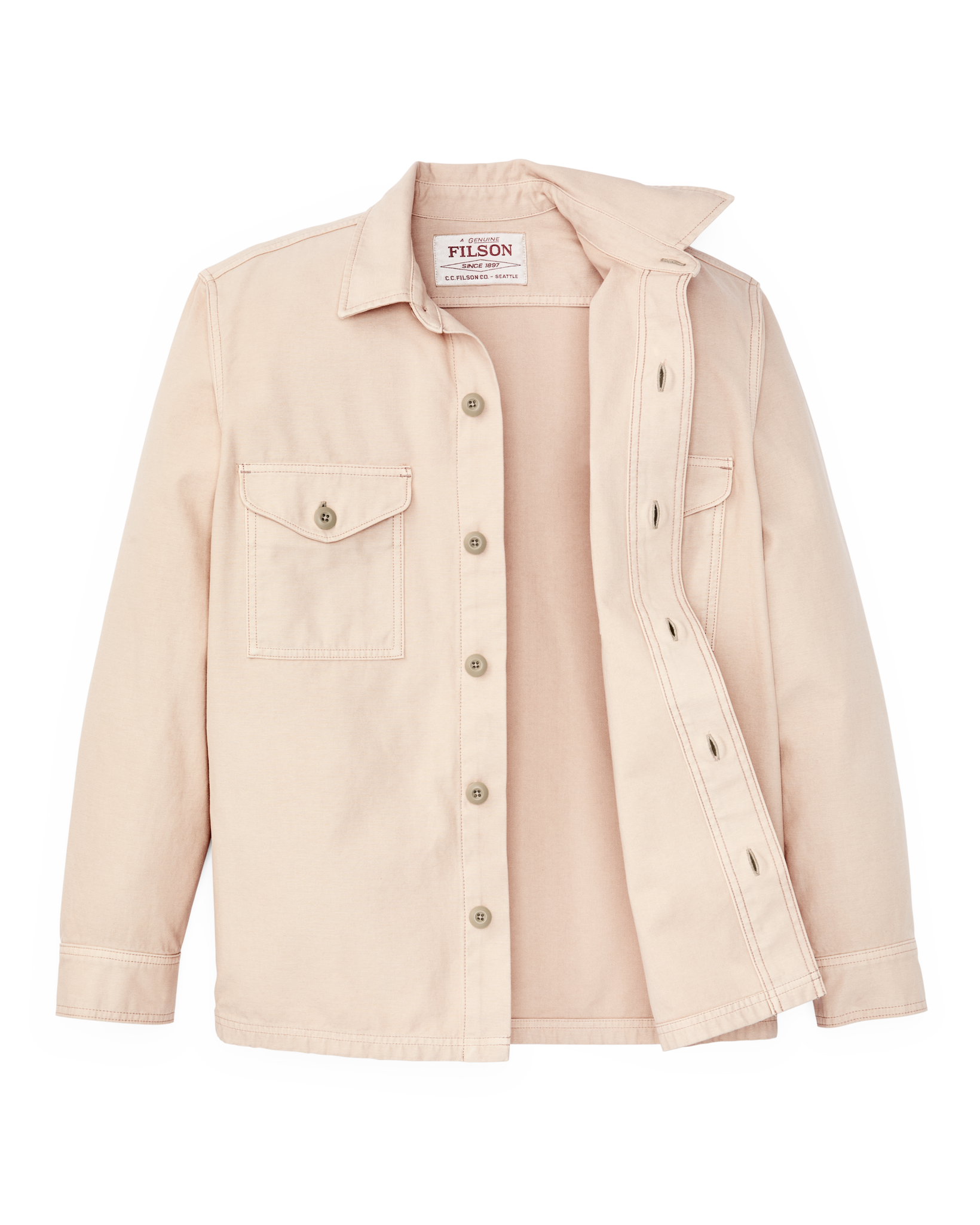 Field Jac-Shirt - Washed Oatmeal - Image 7