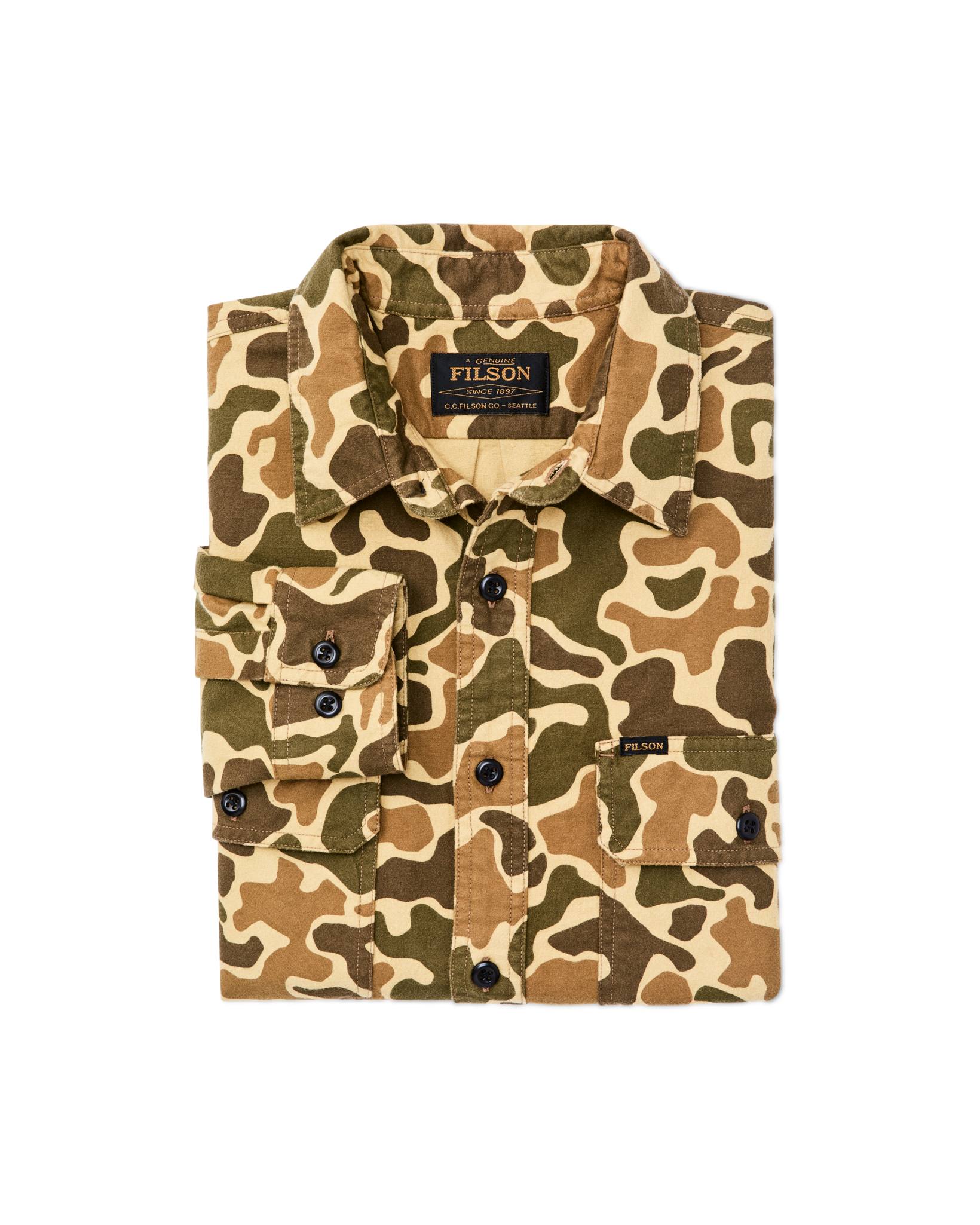 Field Flannel Shirt - Buckskin Camo - Image 6