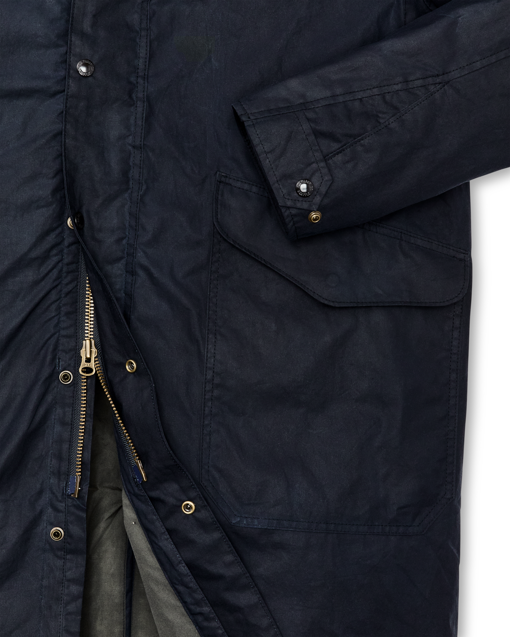Cover Cloth Trench Coat - Harbor Blue - Image 9