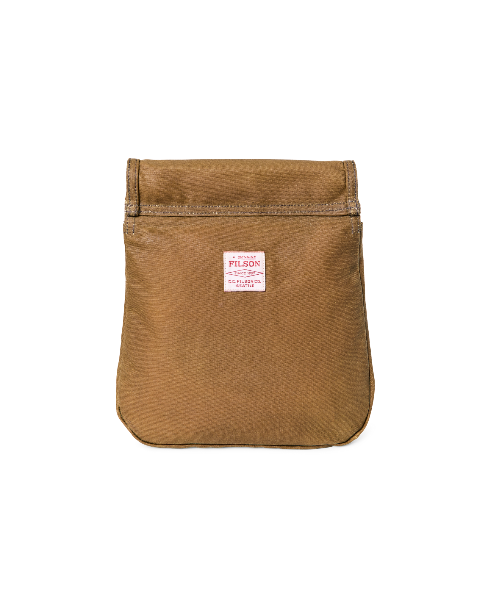 Tin Cloth Shell Pocket - Dark Tan - Image 2