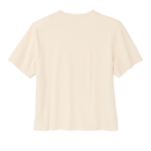 Alternative view of Women's Short Sleeve Pocket Tee - Ivory