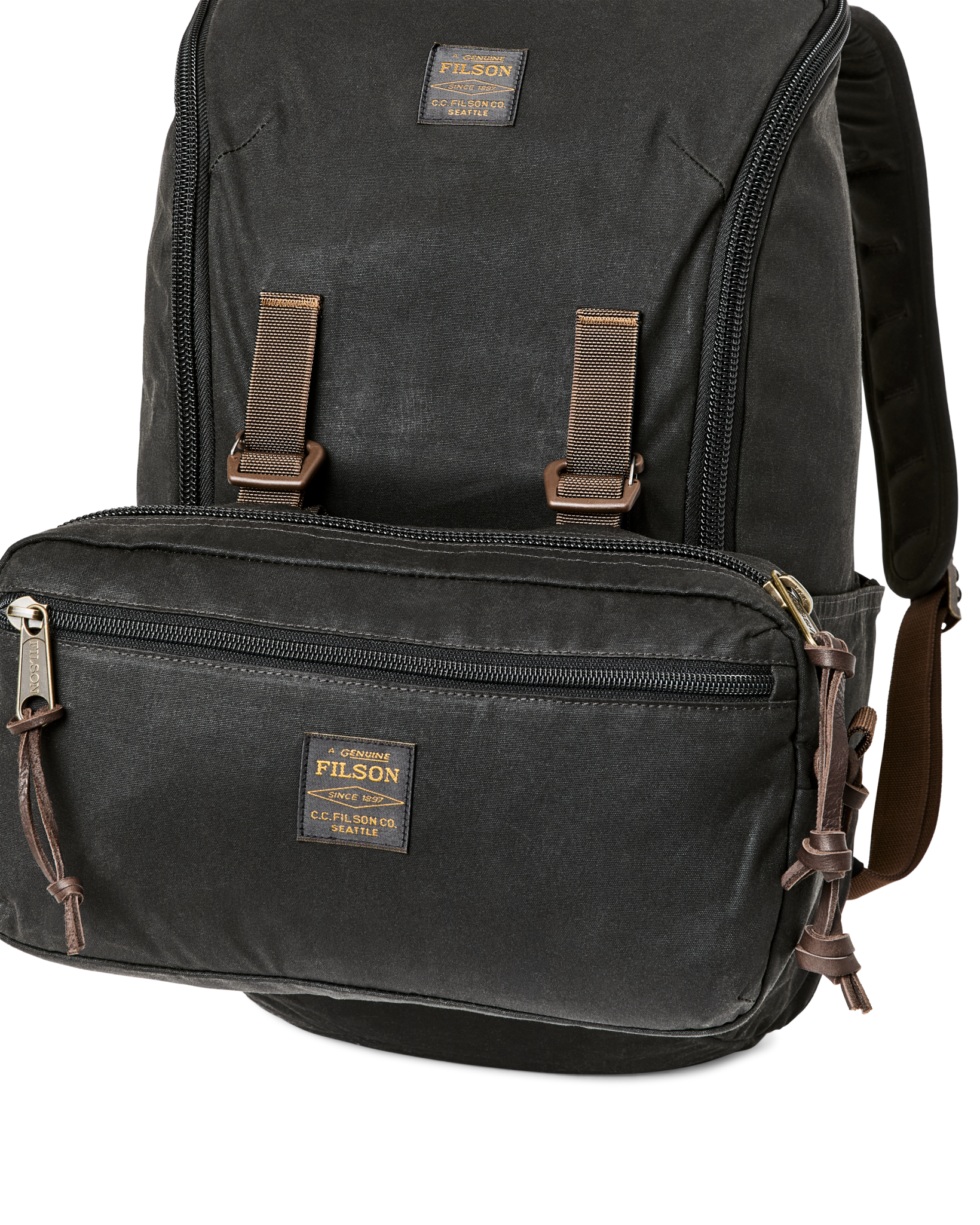 Trapper Creek 28L Backpack - Dark Timber - Image 6