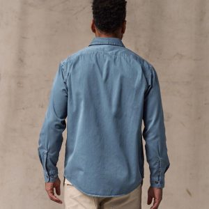 Alternative view of 4.5-oz. Twill Shirt - Orion Blue