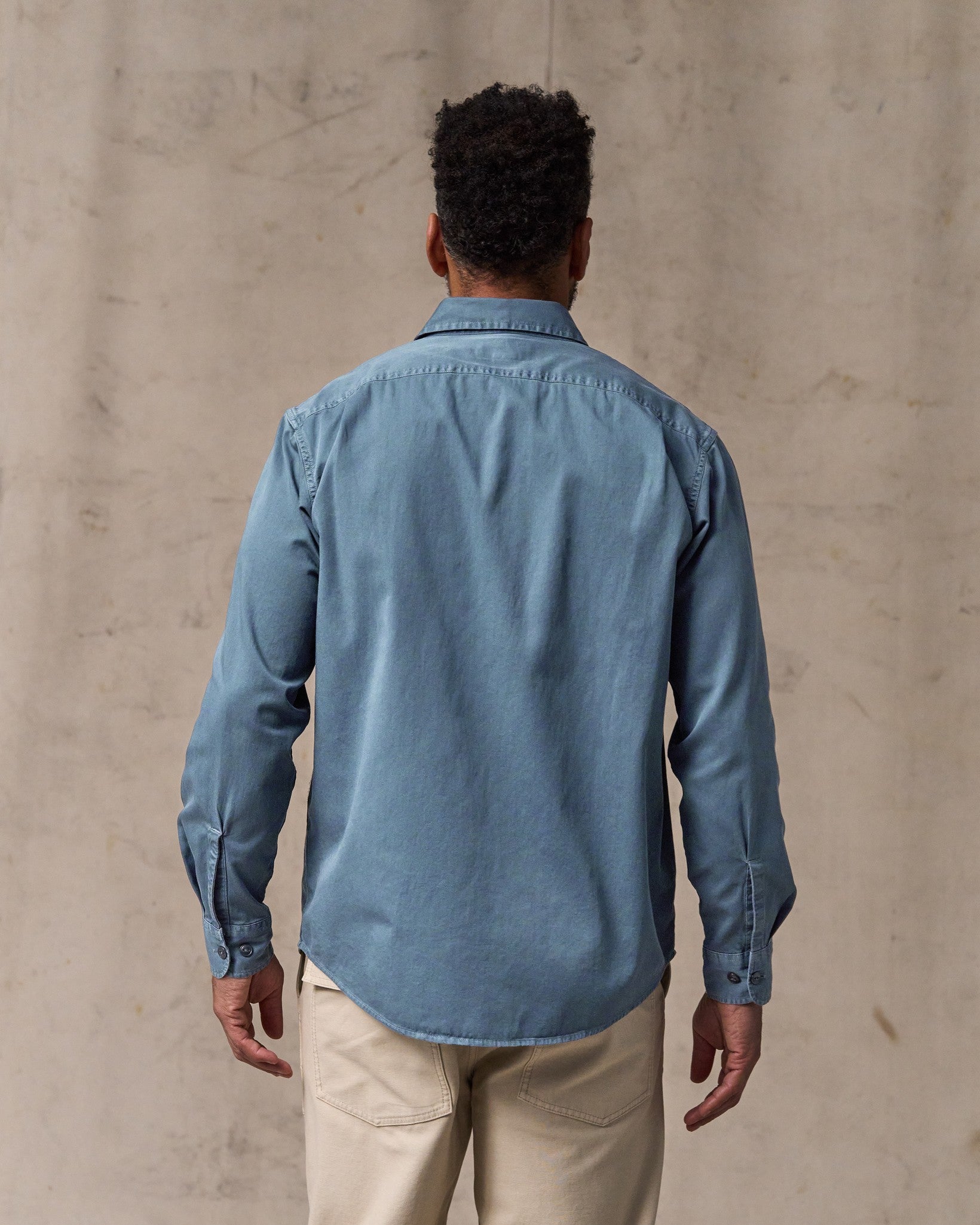 4.5-oz. Twill Shirt - Orion Blue - Image 2