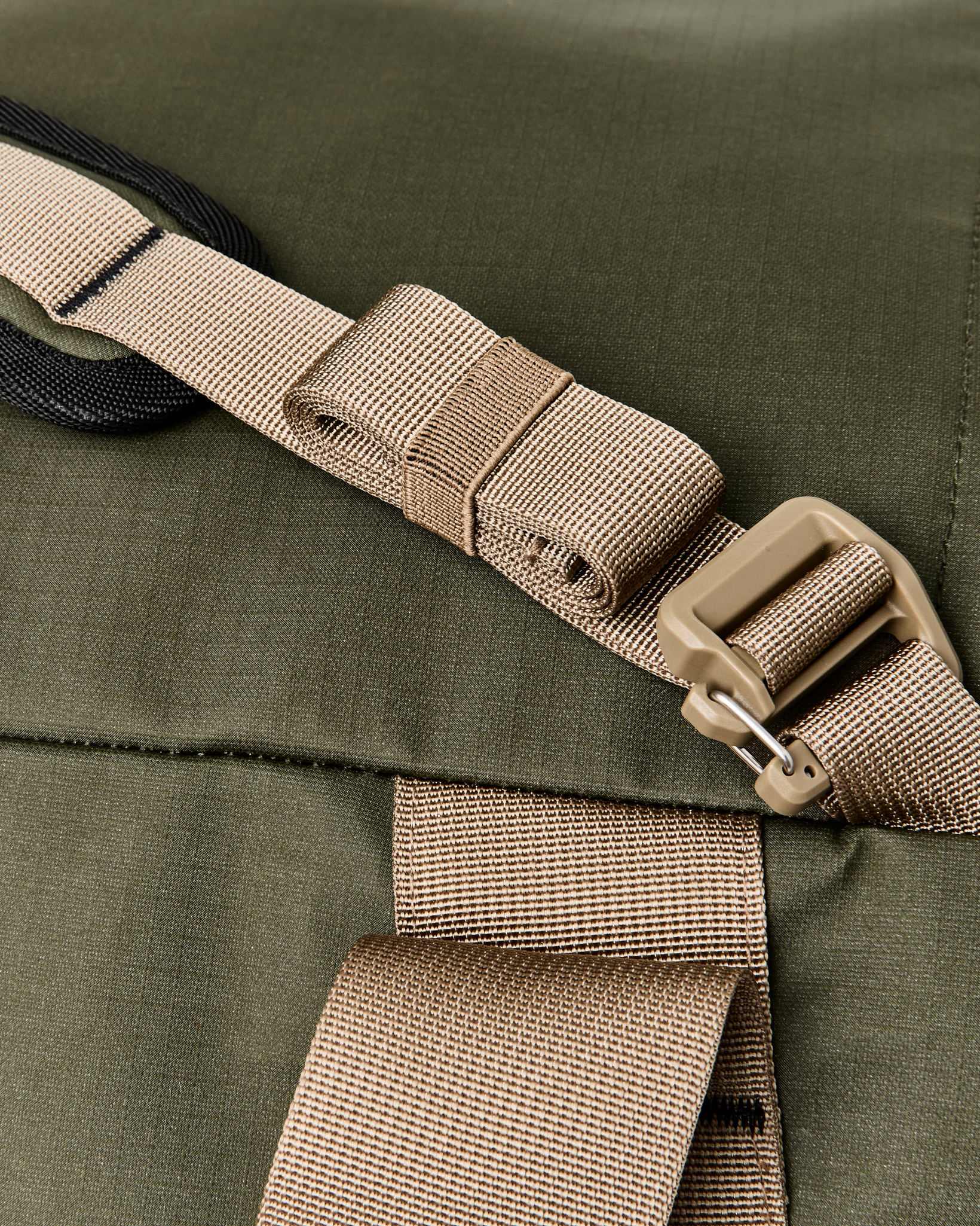 All-Weather 50L Duffle Bag - Olive / Black / Covert - Image 6