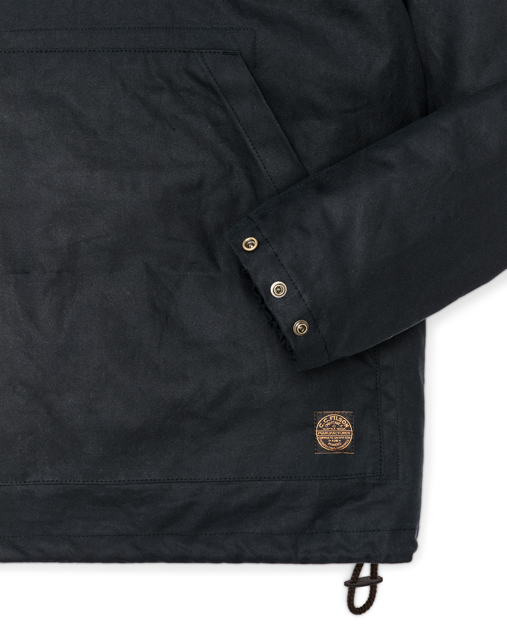 Shelter Cloth Waxed Anorak - Harbor Blue - Image 8