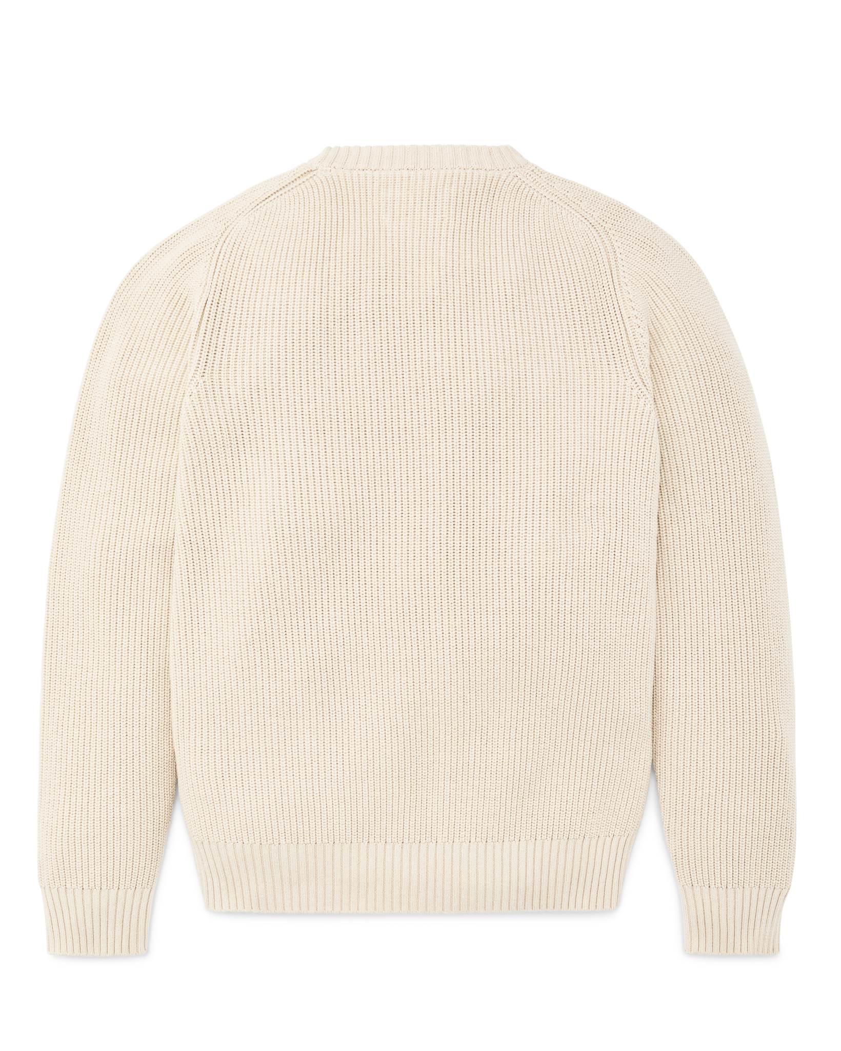 Vintage Cotton Crewneck Sweater - Natural - Image 5