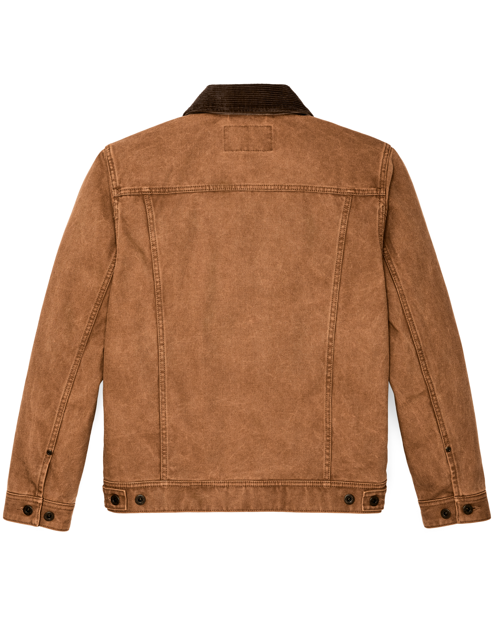Rustic Canvas Short Cruiser Jacket - Whiskey - Image 7