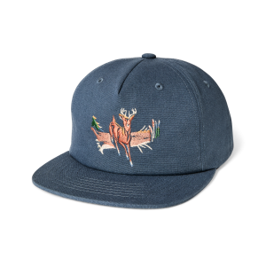 Deer Trucker Cap - Dusty Blue