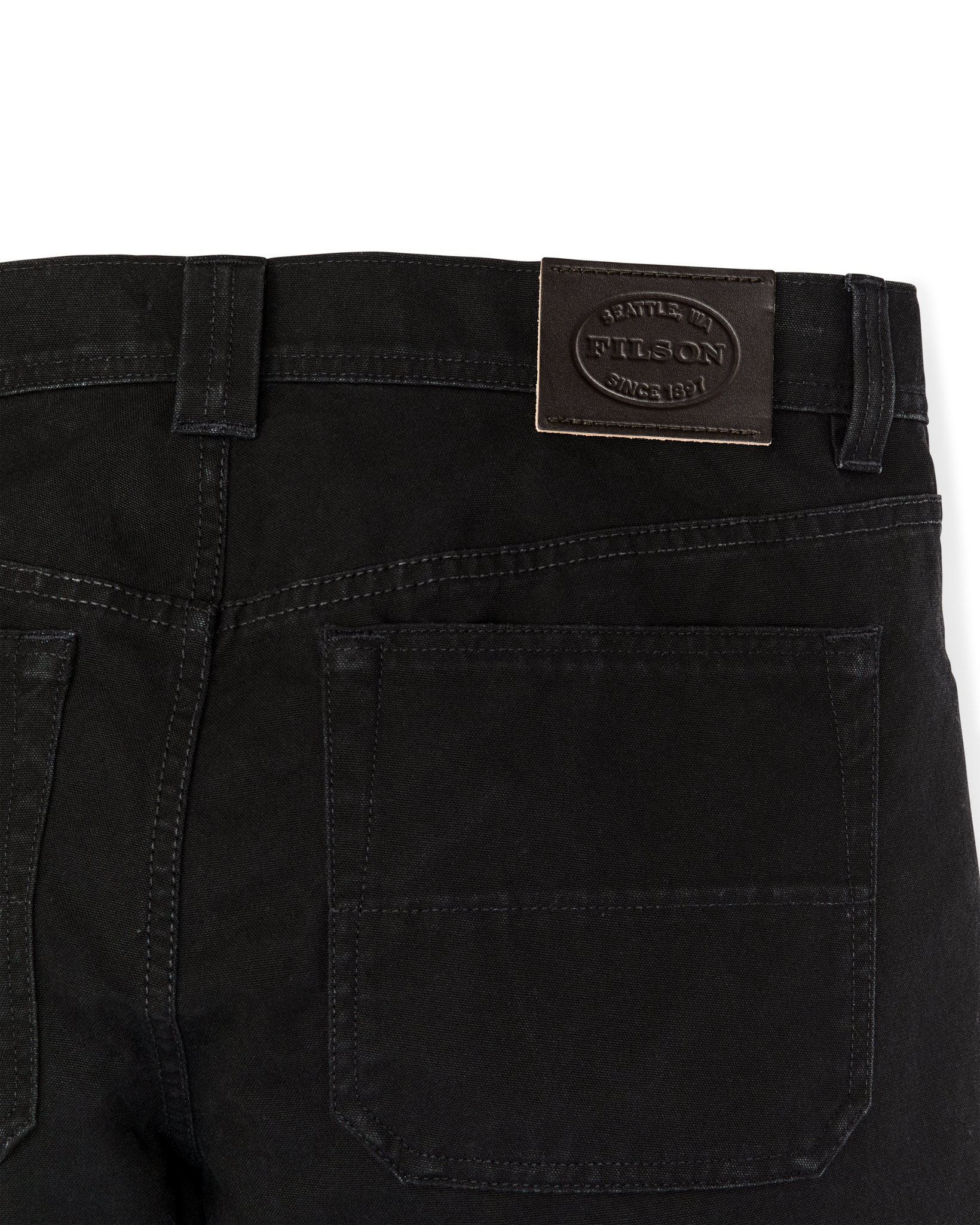 Dry Tin Cloth 5-Pocket Pants - Black - Image 10