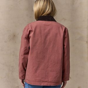 Alternative view of Women's Canvas Barn Coat - Mahogany
