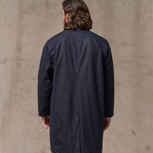 Alternative view of Cover Cloth Trench Coat - Harbor Blue
