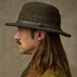 Alternative view of Wool Packer Hat - Forest Green