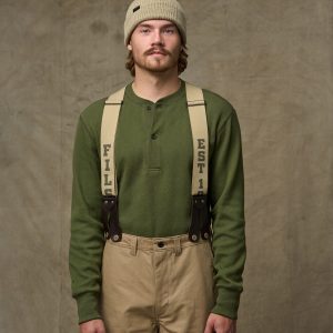 Filson Logger Suspenders - Sand