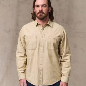 Chambray Cpo Shirt - Tan