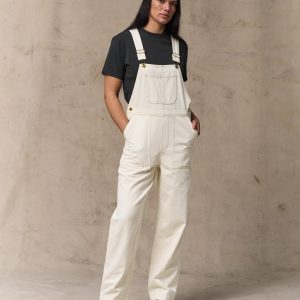 Women's Denim Overalls - Natural Seed