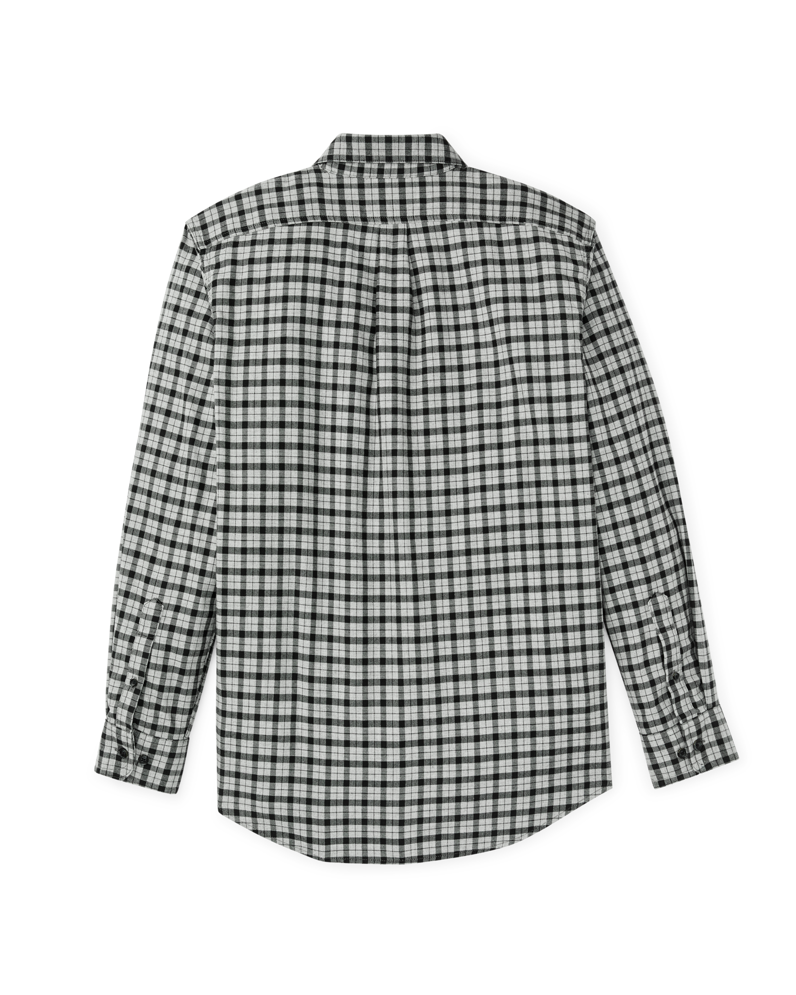 Lightweight Alaskan Guide Shirt - Light Charcoal Plaid - Image 5