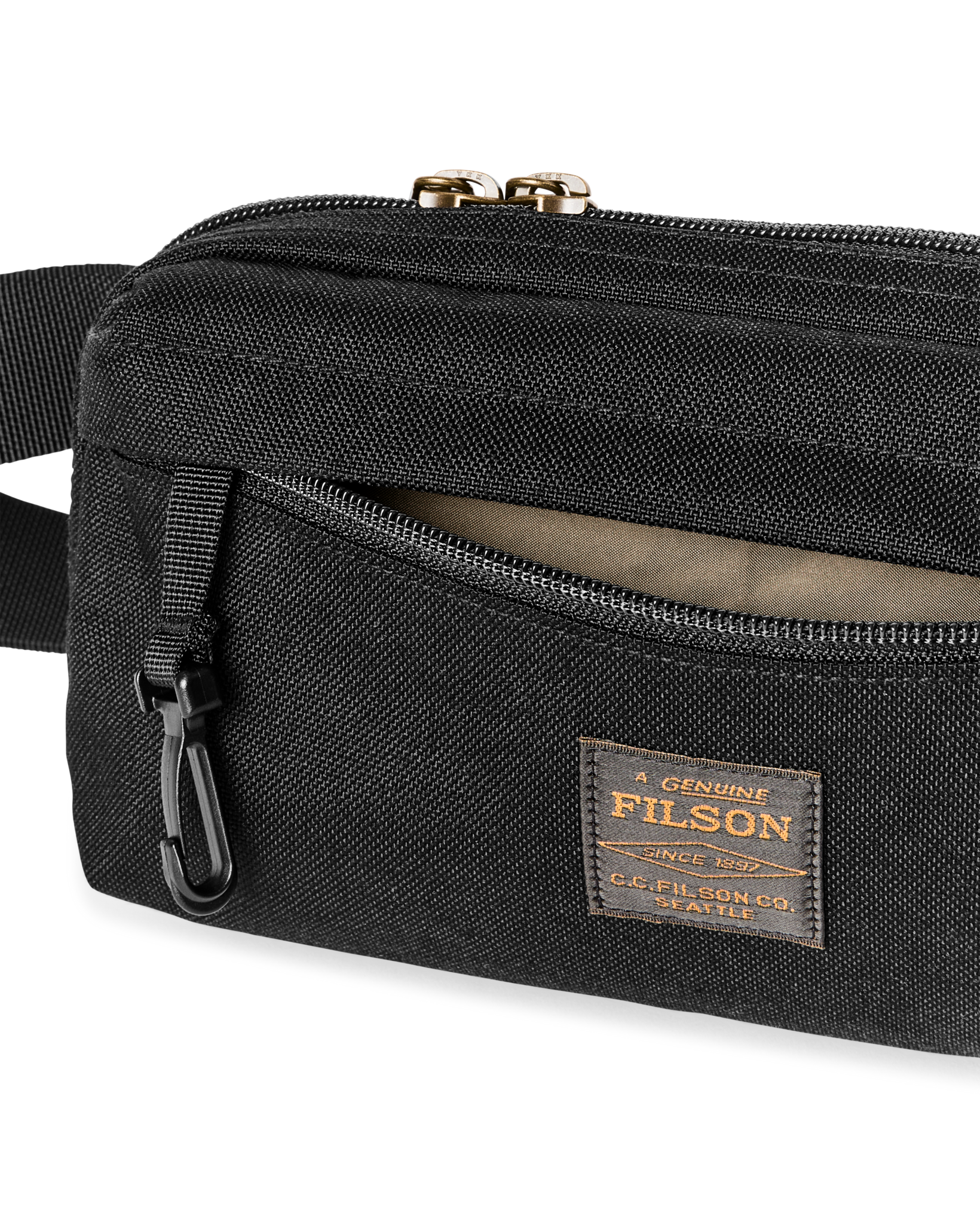 Dryden Crossbody Bag - Black - Image 4