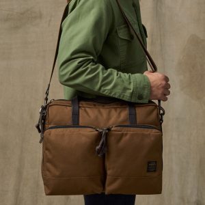 Dryden Briefcase - Whiskey