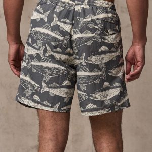 Alternative view of Oxbow Lake Trunks - Beluga Print