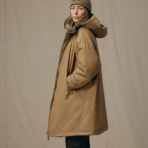 Alternative view of Women's Reversible Woolly Fleece Coat - Tan