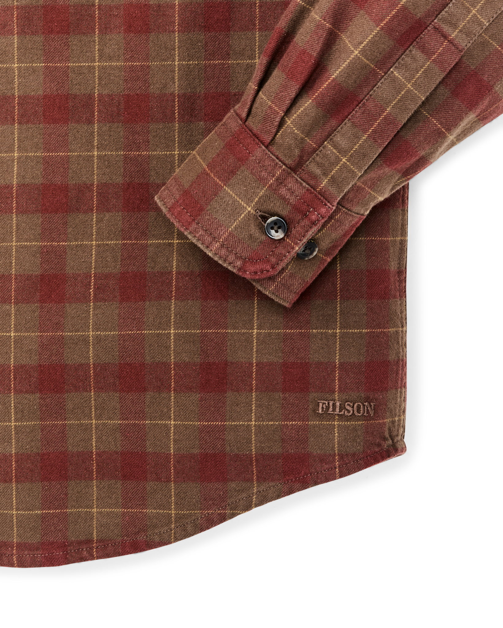 Alaskan Guide Shirt - Brown / Mahogany Plaid - Image 6