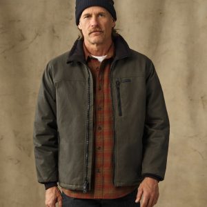Tin Cloth Insulated Jacket - Otter Green