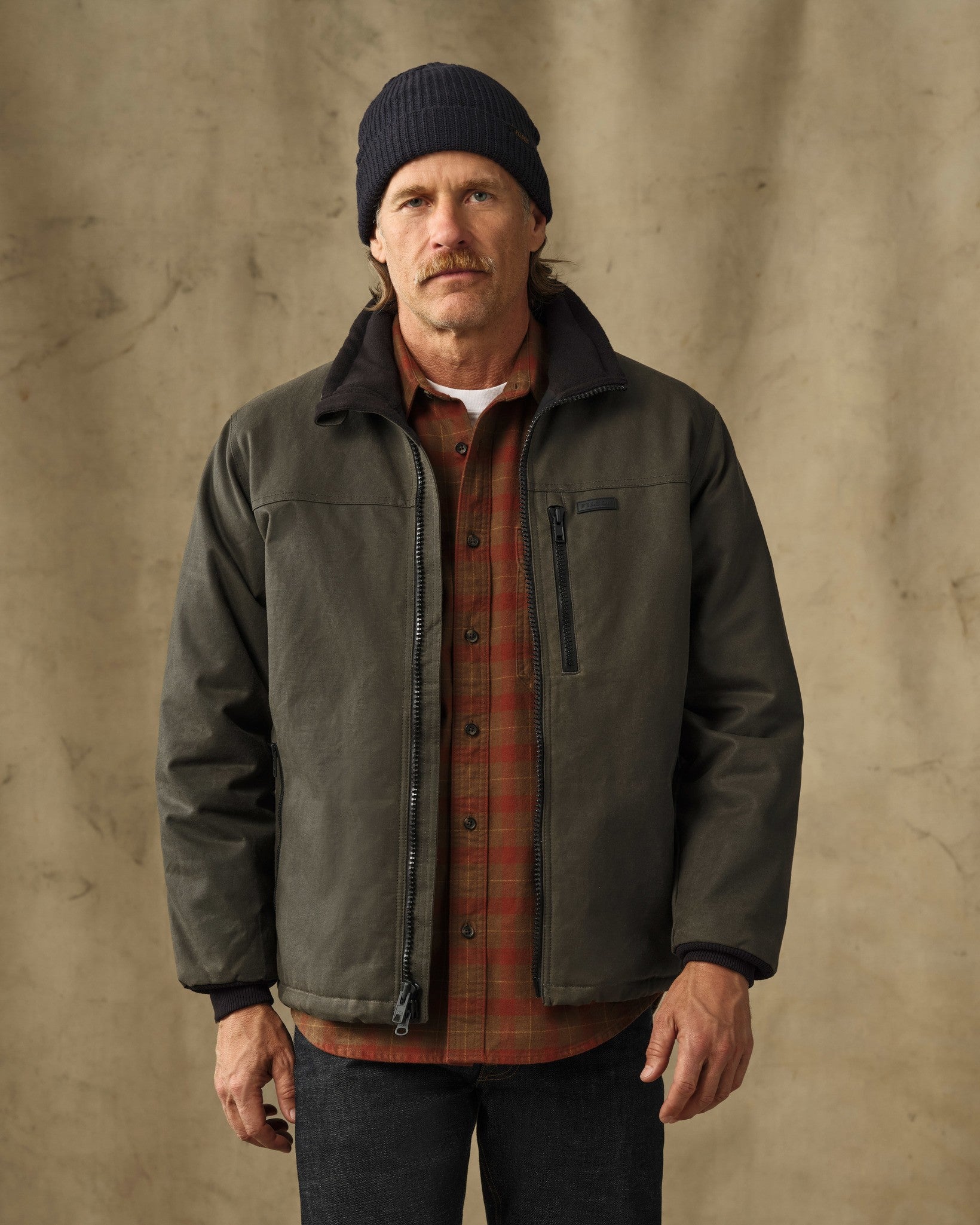 Tin Cloth Insulated Jacket - Otter Green