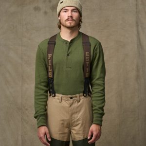 Filson Logger Suspenders - Dark Brown