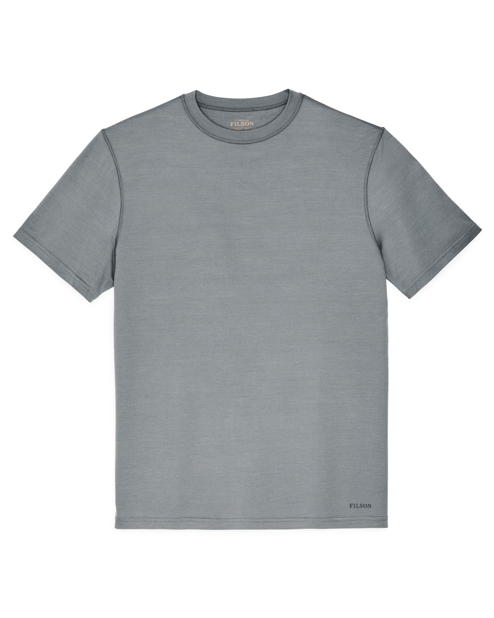 Wool-Blend UPF T-Shirt - Sage Gray - Image 4