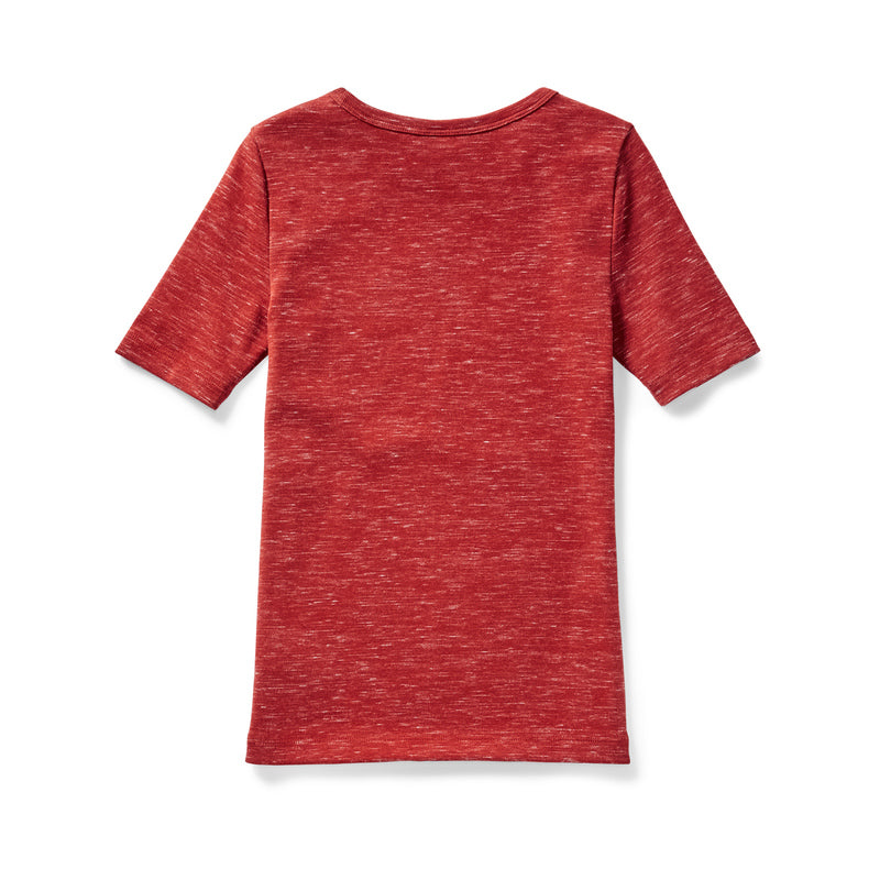Women's Neah Bay Crewneck Shirt - Brick Heather - Image 2