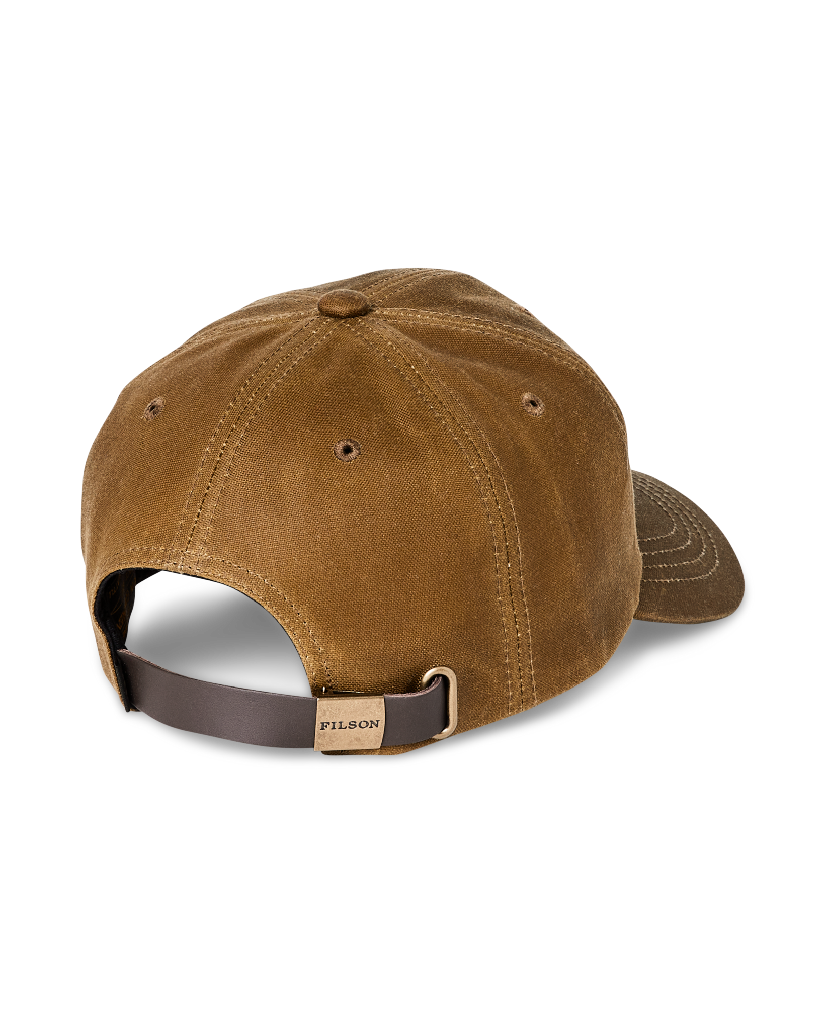 Waxed Low-profile Logger Cap - Dark Khaki - Image 2