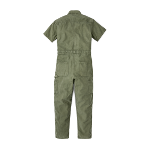 Alternative view of Women's Field Short Sleeve Coverall - Army Green