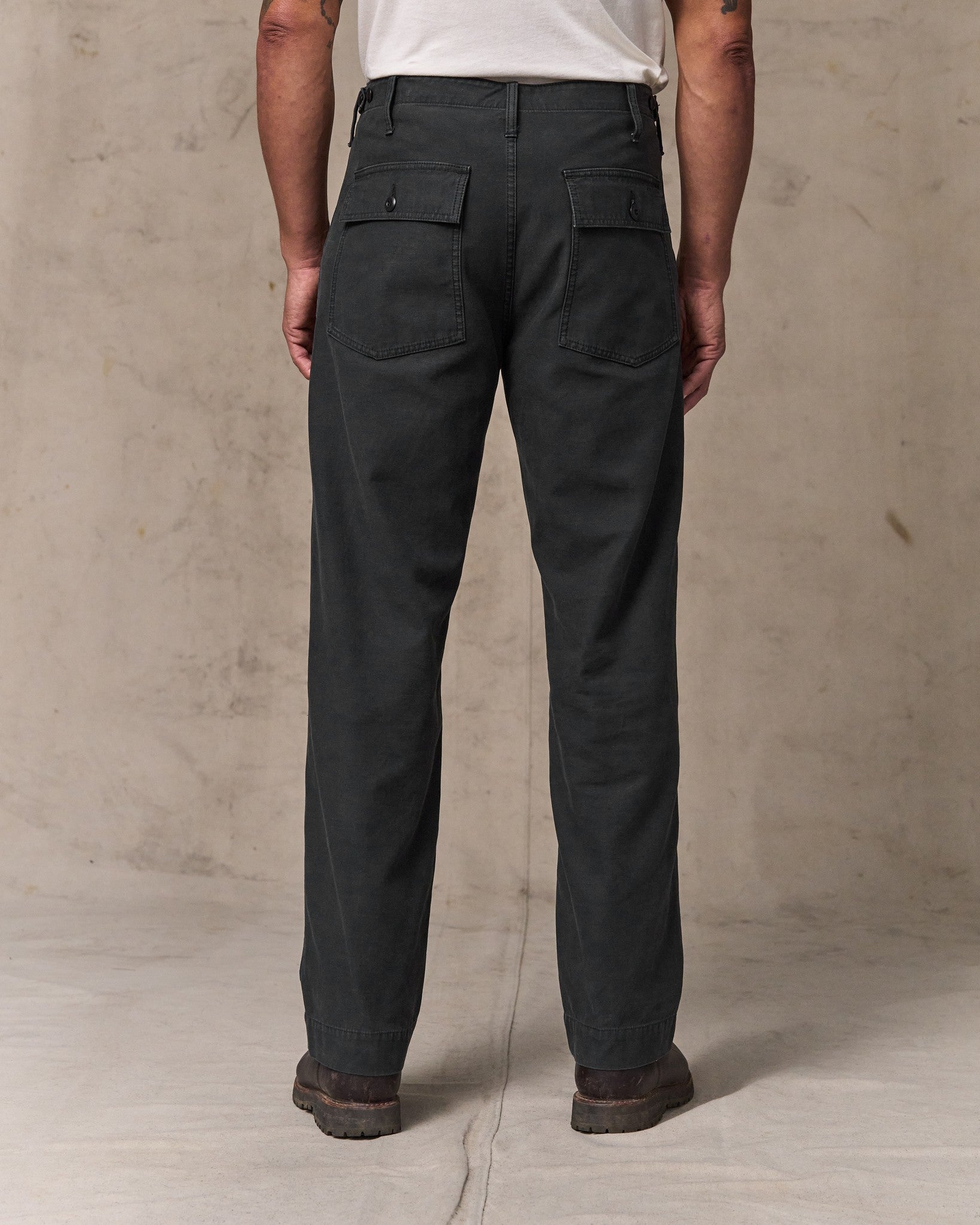 Field Supply Pants - Washed Faded Black - Image 2