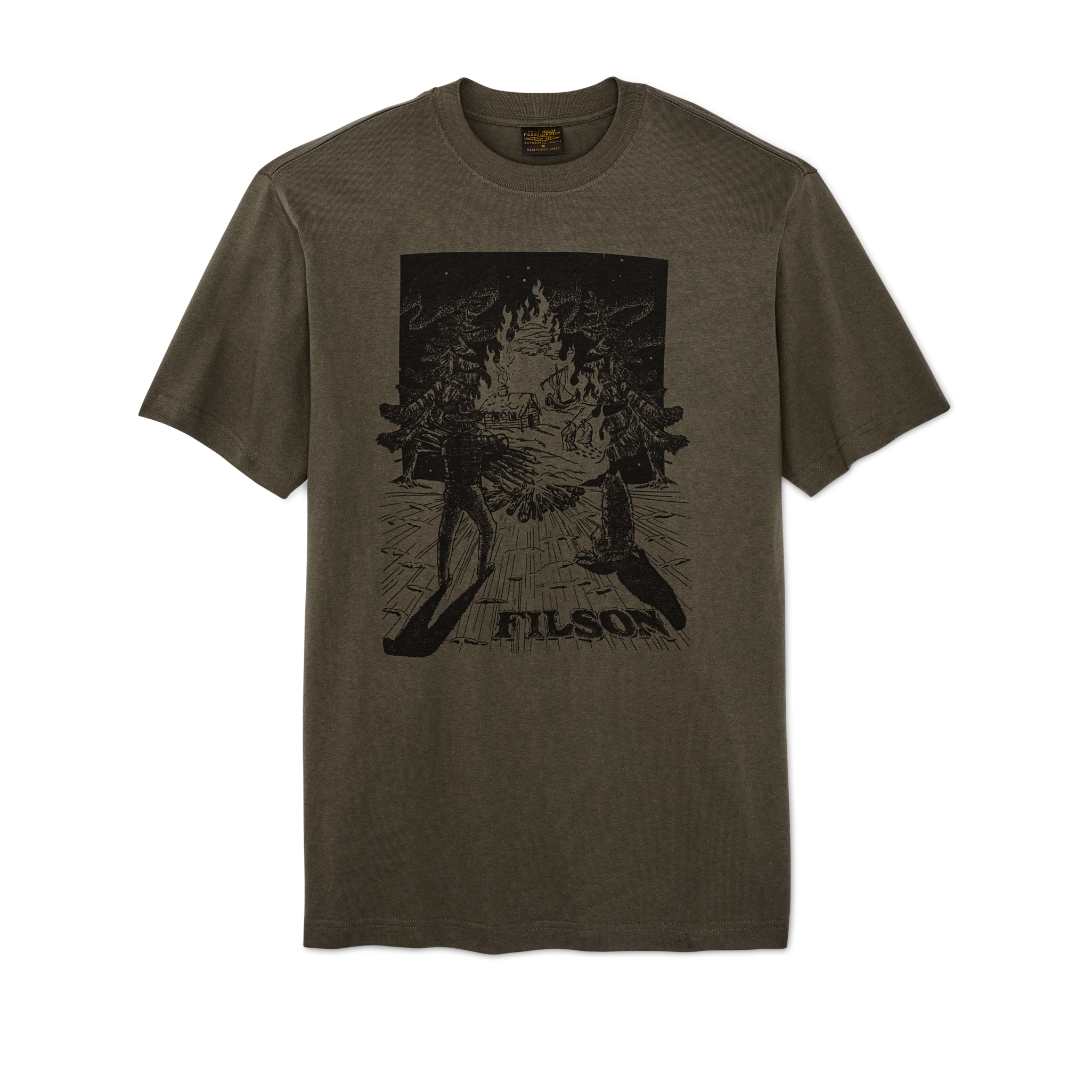 Frontier Graphic T-shirt - Tarmac / Vision