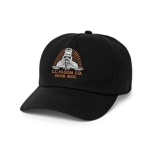 Boston Graphic Trucker Cap - Black