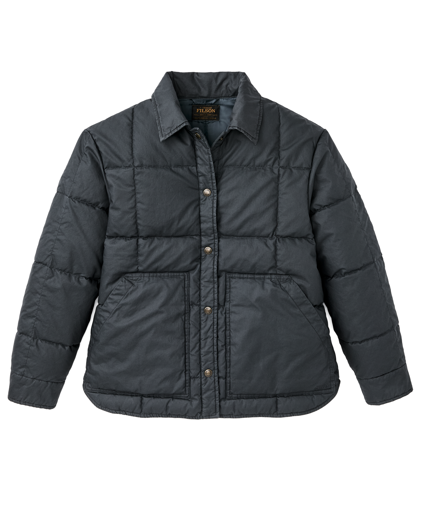 Women's Heritage Cotton Down Jacket - Bluefin - Image 4