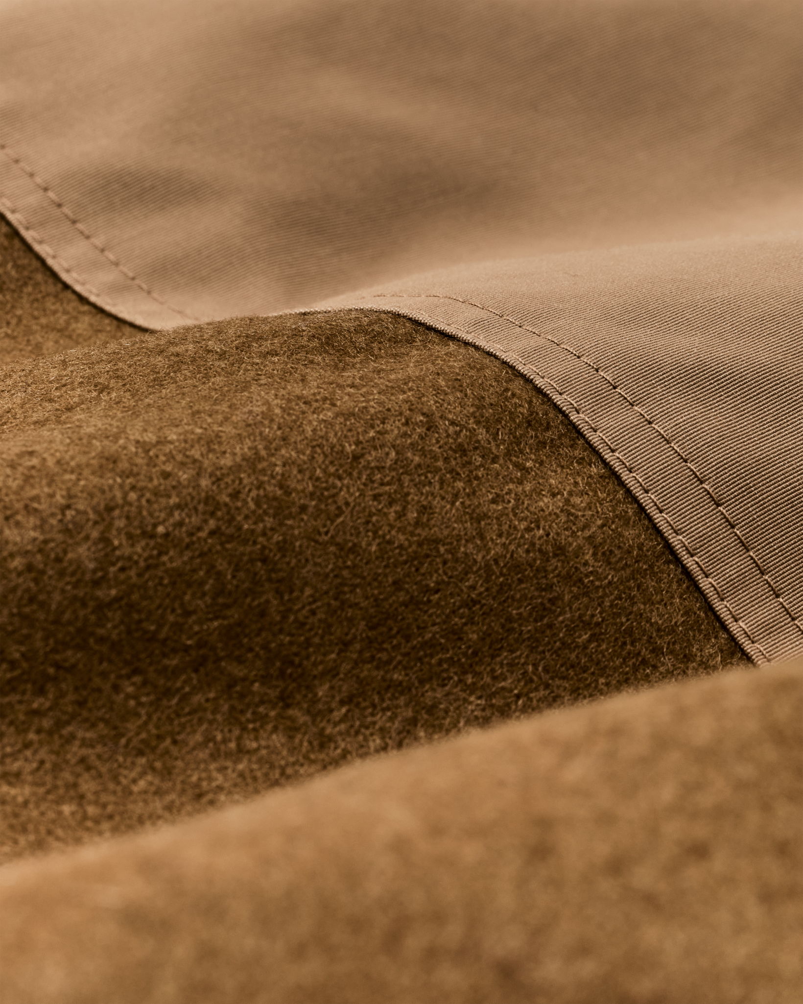 Filson X Crescent Down Works Parka - Dark Tan / Tan - Image 15