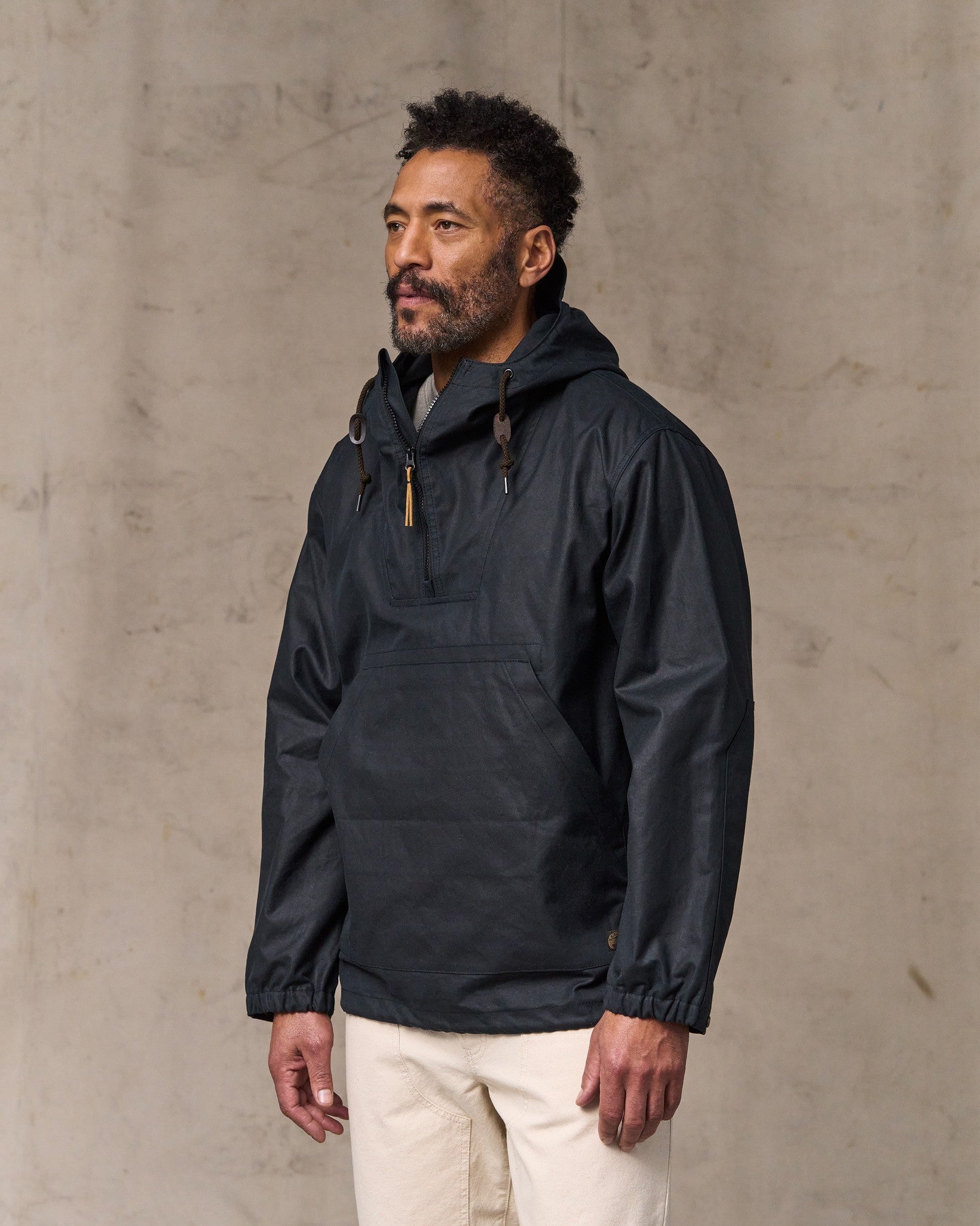 Shelter Cloth Waxed Anorak - Harbor Blue - Image 3